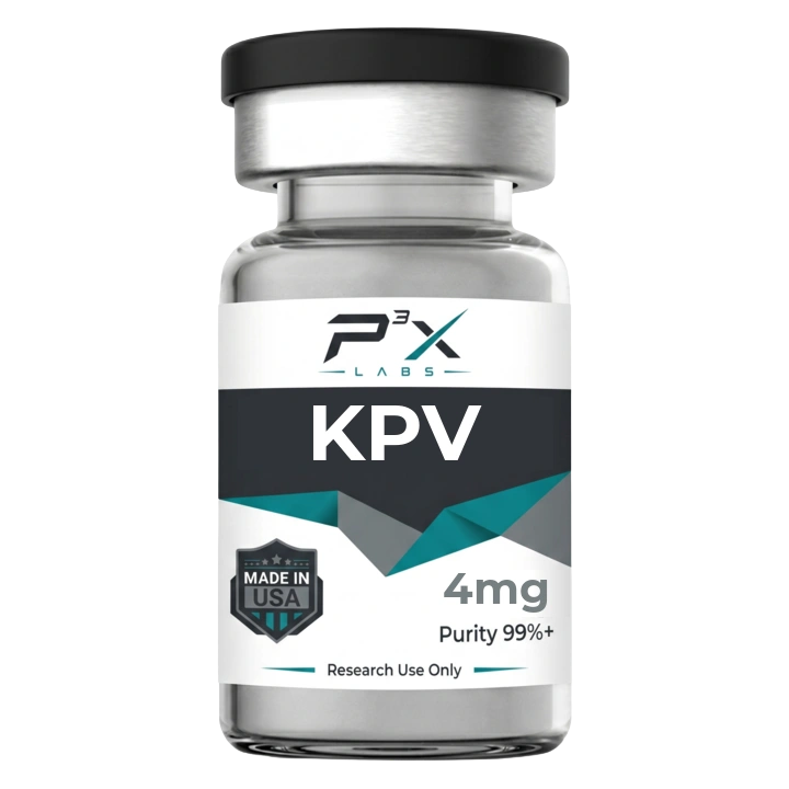 KPV peptide vial by P3X Labs